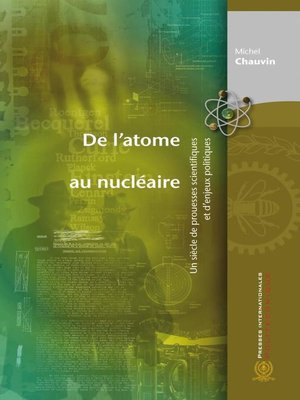 cover image of De l'atome au nucléaire